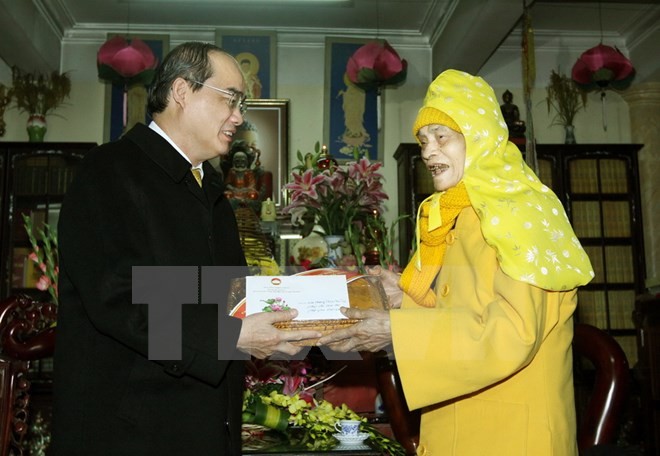 Руководители Вьетнама поздравили жителей страны с наступающим Новым годом - ảnh 1